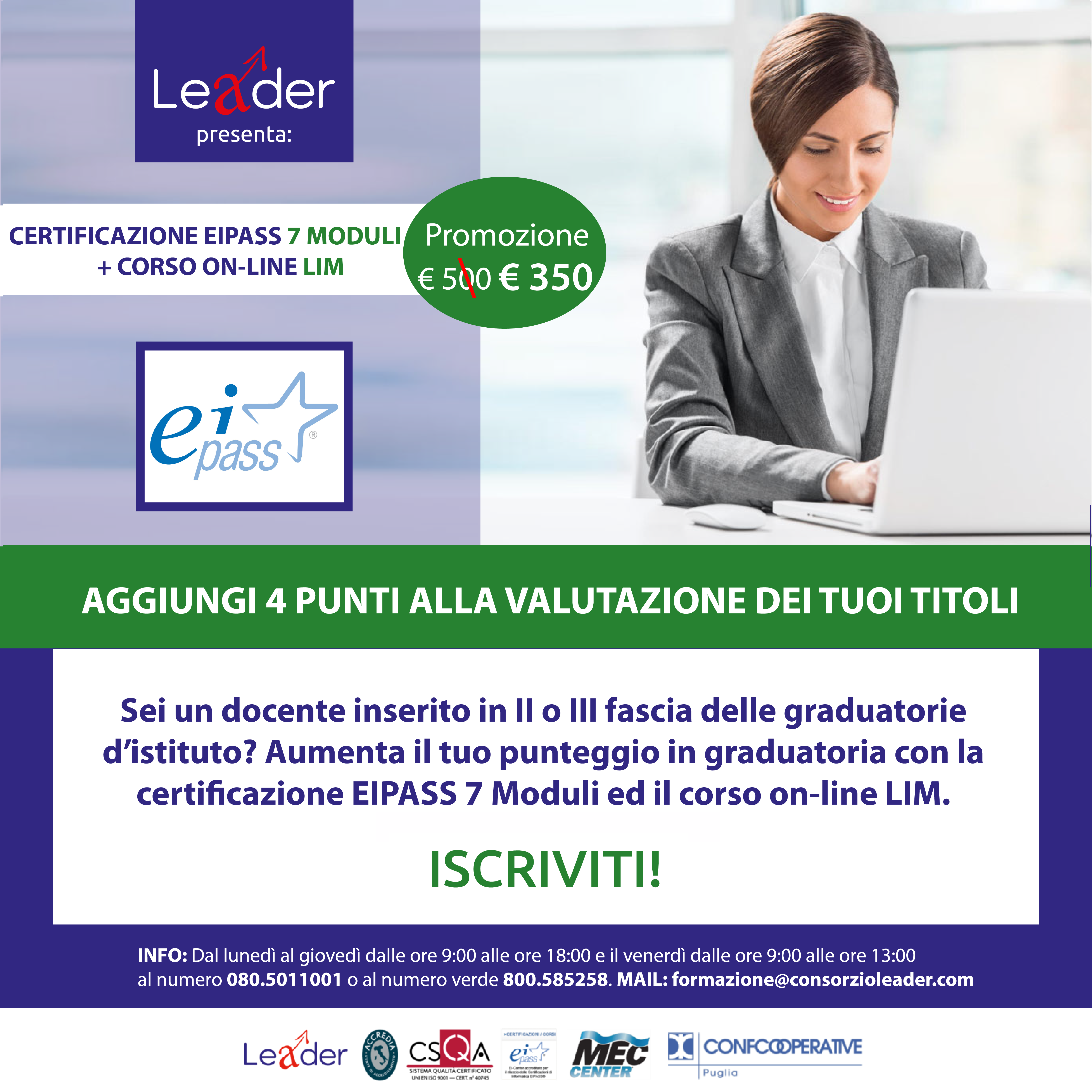 certificazioni 7 moduli+LIM