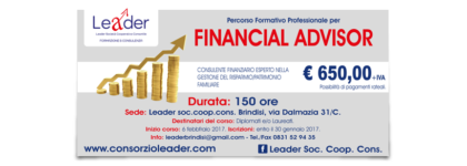 Percorso professionale per Financial Advisor